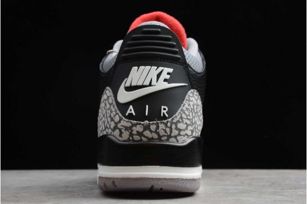 Best Air Jordan 3 Retro Black Cement Mens 854262 001 