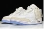 Fashion Air Jordan 3 Retro Pure White Womens 136064 111 