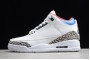 Best Air Jordan 3 Retro White Fire Red Blue Grey Cement AJ3 Basketball Shoes Mens AQ3835 325