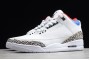 Best Air Jordan 3 Retro White Fire Red Blue Grey Cement AJ3 Basketball Shoes Mens AQ3835 325 