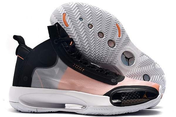 Best Air Jordan 34 Black Orange Pink White 3475 001 