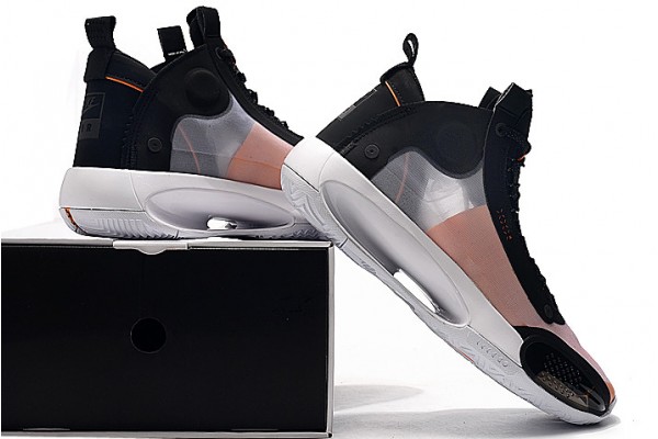 Best Air Jordan 34 Black Orange Pink White 3475 001 