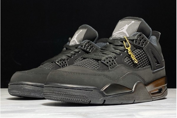 2021 Air Jordan 4 IV Retro Black Cat Light Graphite AJ4 Basketball Shoes Mens CU1110 010 