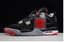 New Air Jordan 4 Retro Bred Black Red Mens 308497 089 