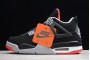 Cheap Air Jordan 4 Retro OG Bred Black Cement Grey Summit White Fire Red Mens 308497 060 