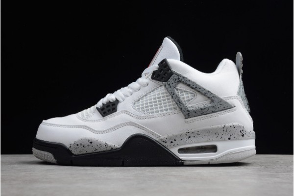 Fashion Air Jordan 4 Retro White Cement Mens 836016 192 