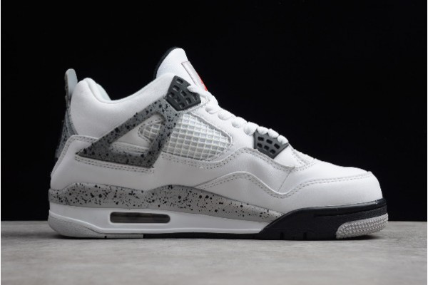 Fashion Air Jordan 4 Retro White Cement Mens 836016 192 