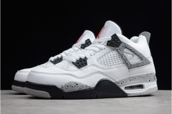 Fashion Air Jordan 4 Retro White Cement Mens 836016 192 