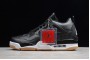 Best Air Jordan 4 SE Laser Black White Gum Light Brown Mens CI1184 001 