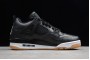 Best Air Jordan 4 SE Laser Black White Gum Light Brown Mens CI1184 001 