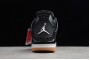 Best Air Jordan 4 SE Laser Black White Gum Light Brown Mens CI1184 001 