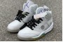 Fashion Air Jordan 5 Grey Green White CT8480 105 Men CT8480 105