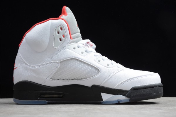 Best Air Jordan 5 Retro Fire Red  Fire Red Men DA1911 102 