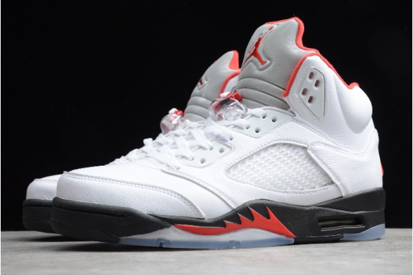 Best Air Jordan 5 Retro Fire Red  Fire Red Men DA1911 102 