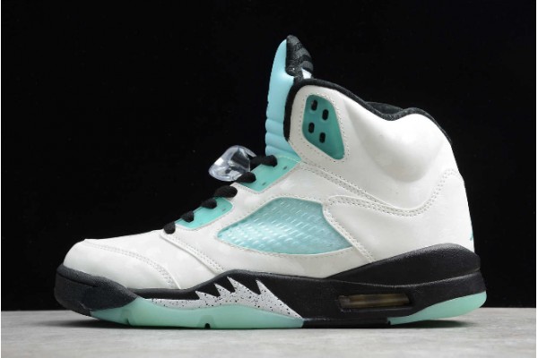 Latest Air Jordan 5 Retro Island Green Youth CN2932 100 