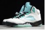 Latest Air Jordan 5 Retro Island Green Youth CN2932 100 