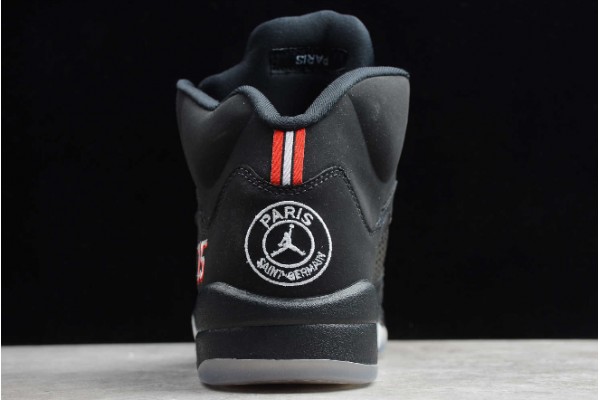 Fashion Air Jordan 5 Retro PSG Paris Saint Germain Baskball Shoes Men AV9175 001