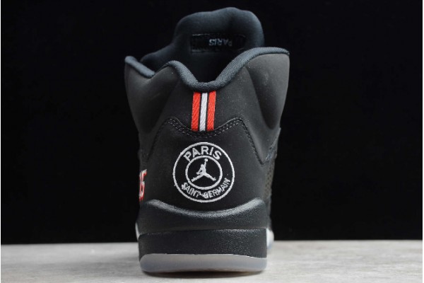 Fashion Air Jordan 5 Retro PSG Paris Saint Germain Baskball Shoes Men AV9175 001 