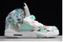 Hot Air Jordan 5 V Retro Wings White Aqua Multi Color AJ5 Basketball Shoes Men AV2405 900 