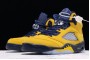 Newest Air Jordan 5 V SE Michigan Fab Five Armarillo Yellow AJ5 Basketball Shoes CQ9541 704 