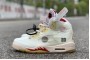 2021 Air Jordan 5 White Fire Red For Sale Men CT8480 002 