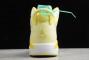 Latest Air Jordan 6 Mid Dynamic Yellow Floral Youth 543390 800 