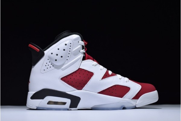 Cheap Air Jordan 6 Retro Carmine White Red Men CT384664 160 