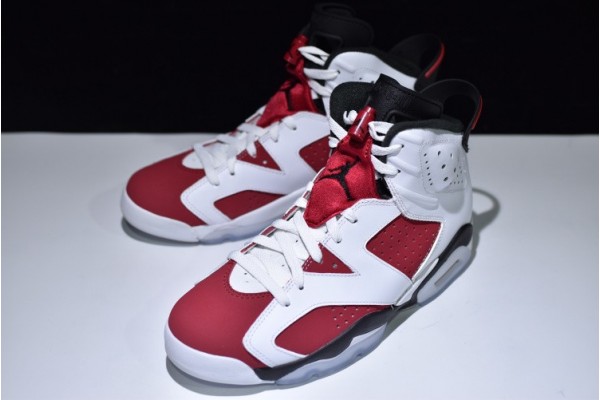 Cheap Air Jordan 6 Retro Carmine White Red Men CT384664 160 