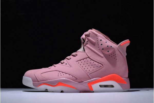 Newest Air Jordan 6 Retro Millennial Pink Youth 384664 031 