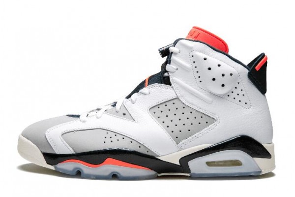 Best Air Jordan 6 Tinker White Infrared 23 Neutral Grey White Sail For Sale Men CT384664 104 