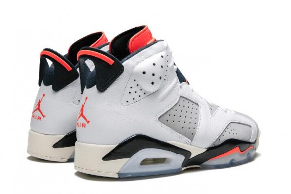 Best Air Jordan 6 Tinker White Infrared 23 Neutral Grey White Sail For Sale Men CT384664 104 